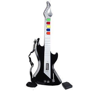 Wireless 2.4GHz GuitarManiaII Playstation2 Guitar Zero Guitar